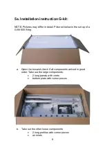 Preview for 9 page of G-Tools G-kit 1200 wing Instruction Manual