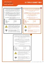 Preview for 2 page of G-Tools Smart Box Manual