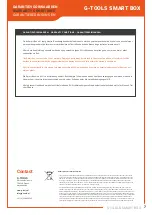 Preview for 7 page of G-Tools Smart Box Manual