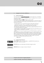 Предварительный просмотр 71 страницы G-U BKS B-2193 Series Installation Instructions Manual