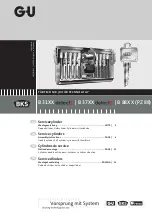 Preview for 1 page of G-U BKS B 88 Series Assembly Instructions Manual