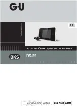 G-U BKS DS-32 Manual preview
