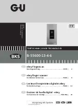 Preview for 1 page of G-U BKS ekey B-55600-13-4-6 Installation Instructions Manual