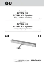 G-U ELTRAL K30 Assembly And Operating Instructions Manual preview