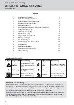 Предварительный просмотр 2 страницы G-U ELTRAL K35 Assembly And Operating Instructions Manual