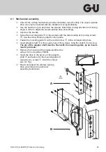 Предварительный просмотр 21 страницы G-U ELTRAL OA Installation And Operating Instructions Manual