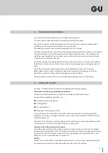 Предварительный просмотр 11 страницы G-U ELTRAL S 230 Installation, Operation And Maintenance Instructions