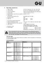 Предварительный просмотр 17 страницы G-U ELTRAL S100 Assembly And Operating Instructions Manual