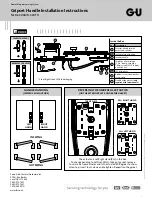 G-U K-C2060 Installation Instructions предпросмотр