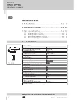 Preview for 2 page of G-U OTS 736 SV Assembly Instructions Manual