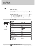 Preview for 4 page of G-U OTS 736 SV Assembly Instructions Manual