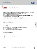 Preview for 3 page of G-U SECURY Automatic Quick Start Manual