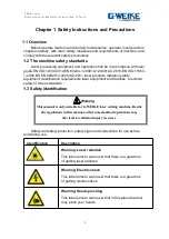 Preview for 8 page of G-WEIKE LF1390 Use Manual Manual