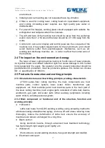 Preview for 14 page of G-WEIKE LF1390 Use Manual Manual