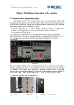 Preview for 40 page of G-WEIKE LF1390 Use Manual Manual