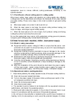 Preview for 56 page of G-WEIKE LF1390 Use Manual Manual