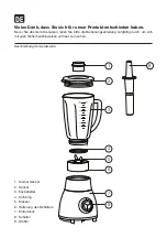 Предварительный просмотр 7 страницы G21 Baby Smoothie Manual