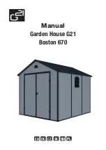 G21 Boston 670 Manual preview