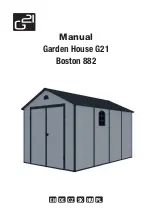 G21 Boston 882 Manual preview