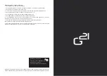 Preview for 8 page of G21 GD 90 Manual