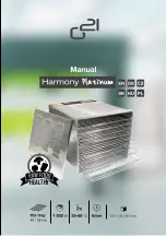 G21 Harmony Platinum User Manual предпросмотр