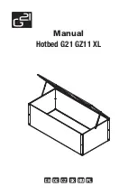 G21 Hotbed G21 GZ11 XL Manual preview