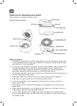 Предварительный просмотр 3 страницы G21 Inovation Manual