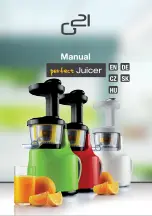 G21 Perfect Juicer Manual preview