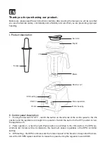 Preview for 4 page of G21 Perfect Smoothie Manual