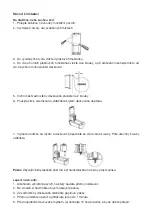 Preview for 13 page of G21 RIVER Manual