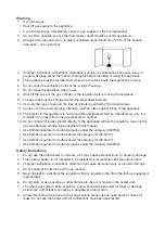 Preview for 4 page of G21 Tornado Manual