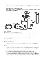 Предварительный просмотр 18 страницы G21 Vitality Comfort Manual