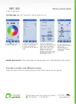 Предварительный просмотр 3 страницы G2G Lighting WIFI 300 Installation Manual