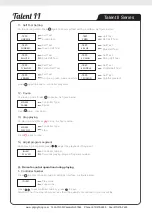 Предварительный просмотр 4 страницы G2glighting Talent II Series Instructions Manual