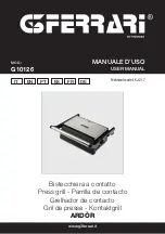 G3 Ferrari ARDOR User Manual предпросмотр