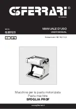 G3 Ferrari G20125 User Manual preview