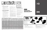 Предварительный просмотр 1 страницы G3 ION Mounting Instructions