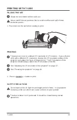 Preview for 38 page of G3D T-1000 Manual