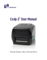 GA Cody-3 User Manual preview