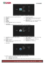 Предварительный просмотр 20 страницы GABA GLV-2201 User Manual