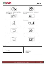 Предварительный просмотр 39 страницы GABA GLV-2201 User Manual