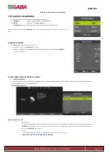 Предварительный просмотр 42 страницы GABA GLV-2201 User Manual