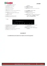 Предварительный просмотр 47 страницы GABA GLV-2201 User Manual