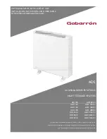 Preview for 1 page of Gabarron ADS 124 Installation Instructions And User Manual