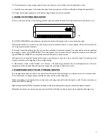 Preview for 9 page of Gabarron ADS 124 Installation Instructions And User Manual