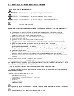 Preview for 3 page of Gabarron ECOHHR20 Advanced Installation Instructions
