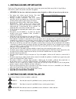 Предварительный просмотр 2 страницы Gabarron ECOMBI ECO158 Installation Instructions And User Manual