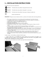 Предварительный просмотр 3 страницы Gabarron ECOMBI ECO158 Installation Manual And User'S Manual