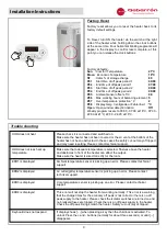 Preview for 10 page of Gabarron Ecombi HHR Series Installation Instructions Manual