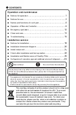 Предварительный просмотр 22 страницы Gabarron IGMB(09)MA-K3DNB7E/I Owner'S Manual